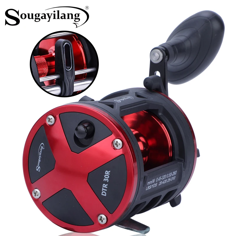 

Катушка для спиннинга, под левую/правую руку, макс. нагрузка 28 кг, 3 + 1BB, DTR-30