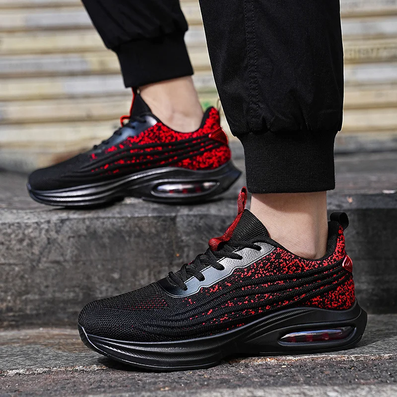 Xiaomi SALUDAS Air Cushioned Running Shoes for Men Highly Elastic Cushioning Sports Shoes Outdoor Tennis Casual Sneakers Male