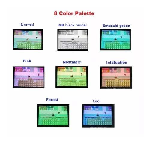 HISPEEDIDO GBA V2 IPS Подсветка ЖК-дисплея с сенсорной подсветкой, цветной 10-уровневый комплект яркости для консоли Game Boy Advance GBA