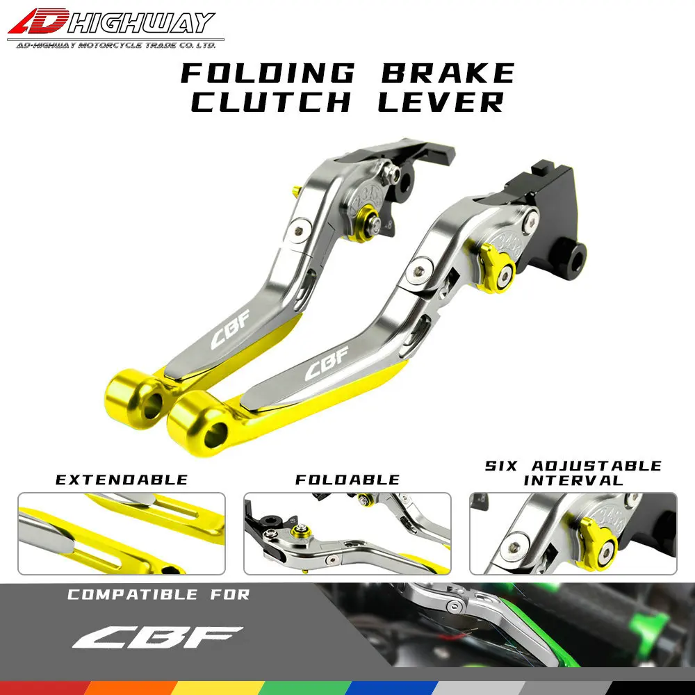 

CNC Aliuminum Brake Adjustable Extendable Folding Brake Clutch Levers For HONDA CB500F 2013-2019 CB300F 2014-2019 CB125F 2019