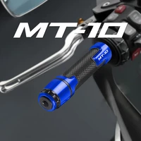 motorcycle aluminium grips hand pedal bike scooter handlebar for yamaha mt 10 sp 2016 2017 2018 2019 2020 2021 accessories