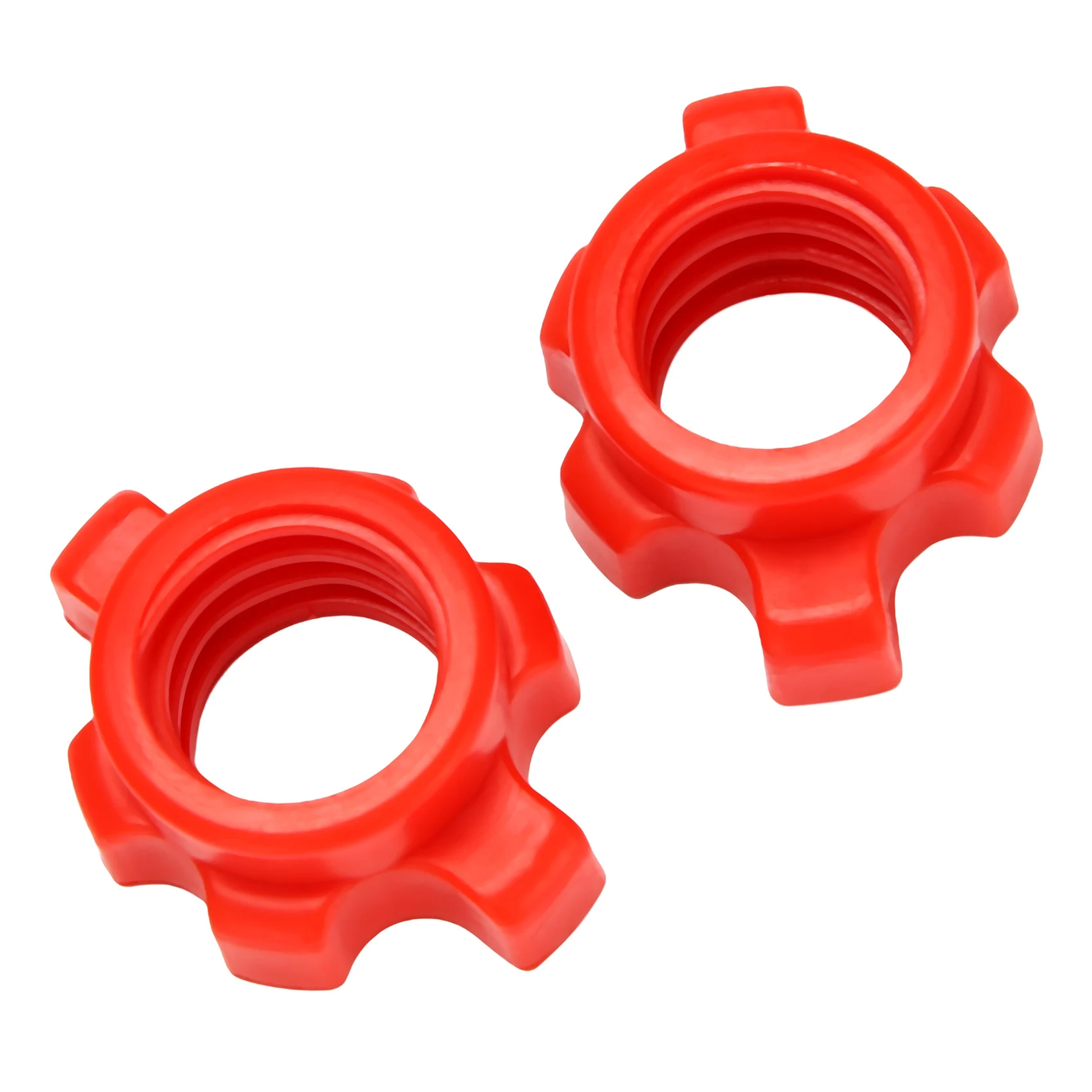 8PCS Dumbbell Nut Rod Spinlock Collars for Barbells Bars Training Sports Accessories