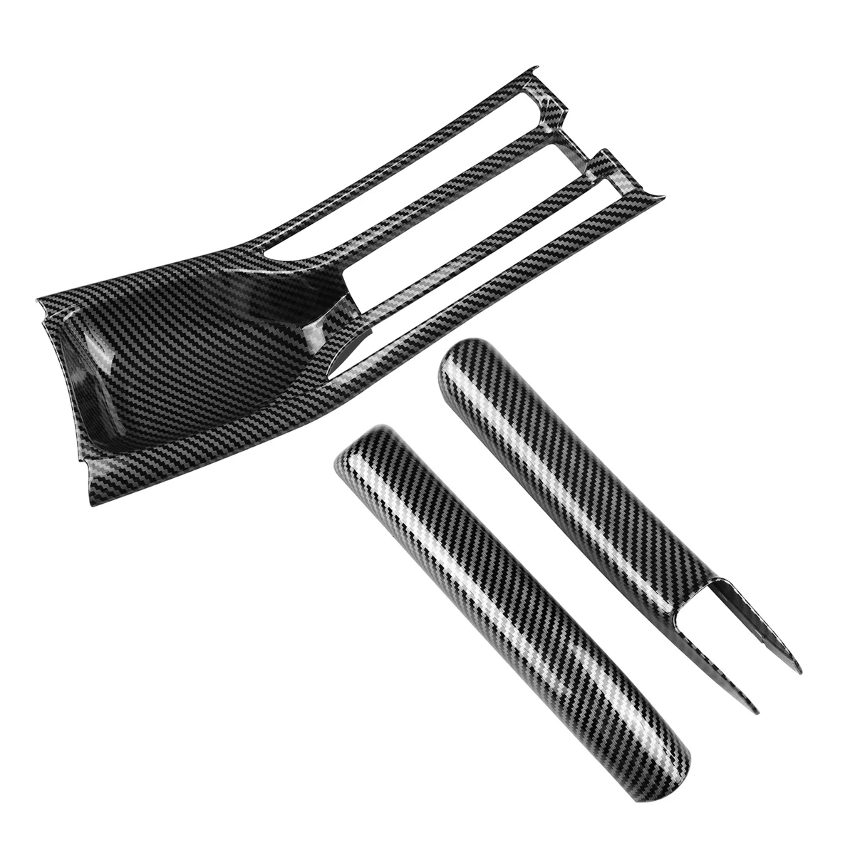 

For Honda City / Hatchback GN2 GN3 2020-2022 Car Console Handbrake Panel&Handbrake Grips Frame Cover Sticker Trim