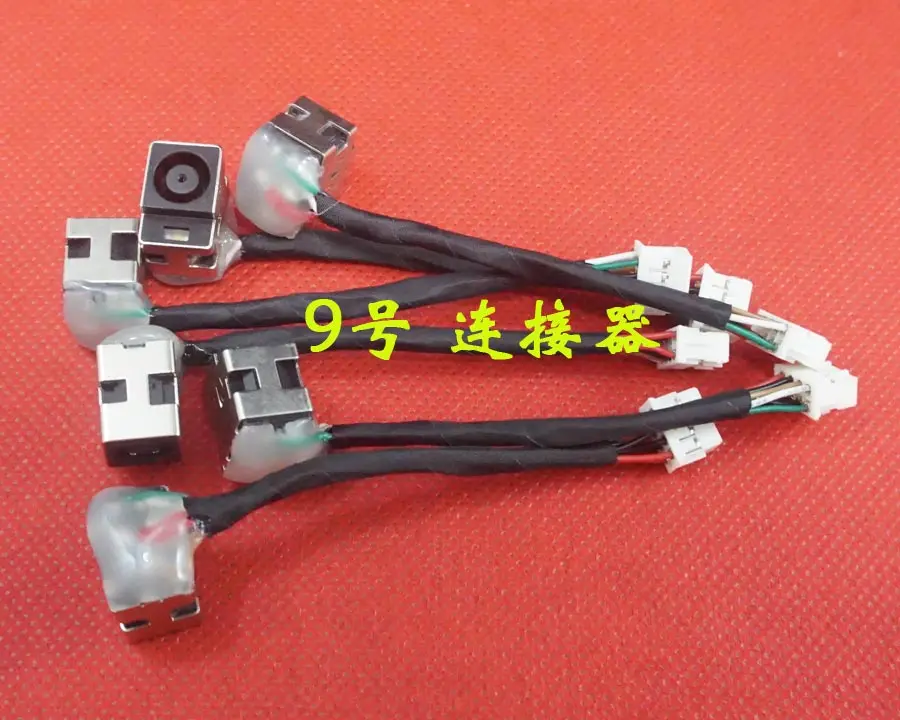 DC Мощность Jack с кабелем для HP G4-1000 G4-1016TX G4-1118TX G4-1009TX G4-1038TX HSTNN-Q72C ноутбук DC-IN гибкий кабель