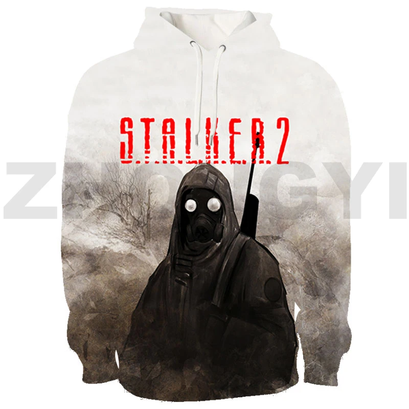 

Camouflage Army S.T.A.L.K.E.R. 2 Heart of Print Hoodie Plus Size Casual Shooting Stalker 2 Men Sweatshirt Daily Couple Clothes
