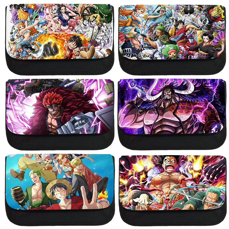 

Лидер продаж 2023, цельный пенал с мультяшным принтом обезьянки D. Luffy Usopp Sanji аниме большая емкость коробка для ручек студенческие канцелярские принадлежности чехол Подарок