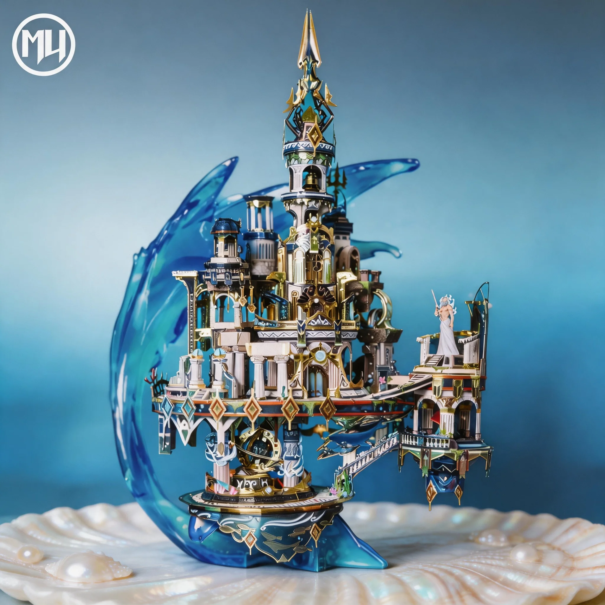 Фото ARTYIMO Atlantis 3D металлическая модель-головоломка для самостоятельной сборки, подарок на Рождество, Хэллоуин, день рождения, развивающая игрушка №1