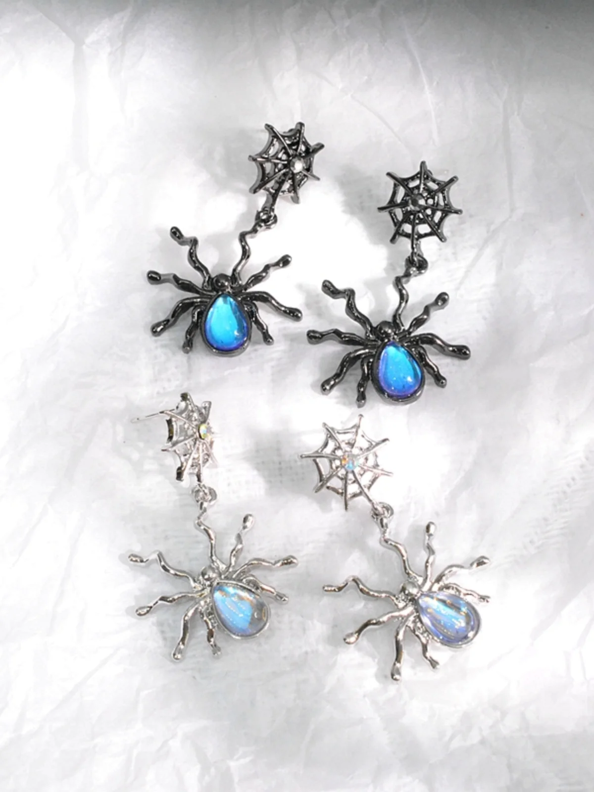 Новые европейские и американские милые крутые черные забавные серьги-гвоздики в