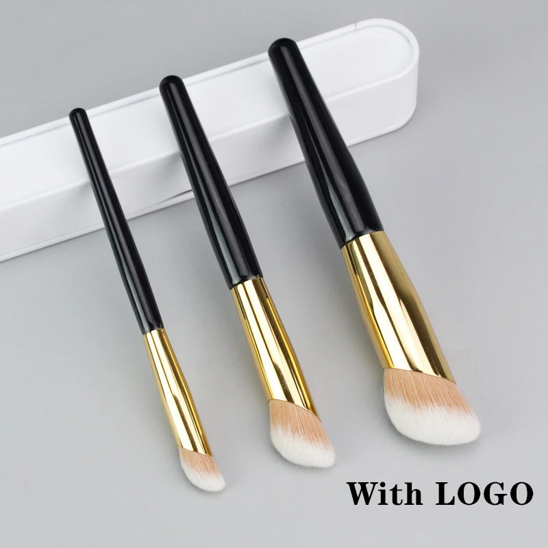 

3Pcs PAT McGRATH LABS Makeup Brush Skin Fetish Sublime Perfection Concealer Brush/Highlighting Brush Foundation Concealer Brush