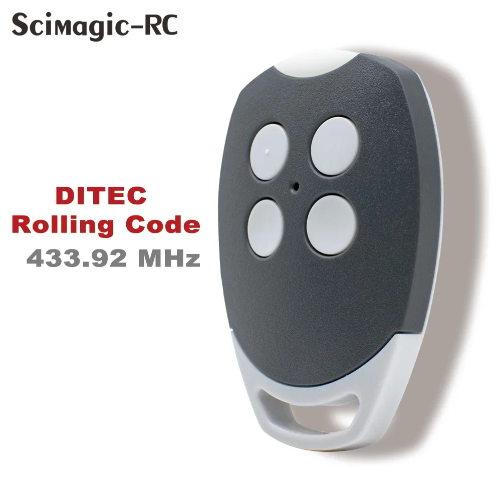 

1-20PCS For DITEC GOL4 BIXLG4 BIXLP2 BIXLS2 DITEC Rolling Code Remote Controller 433MHz 433.92Mhz Garage Gate Door Opener