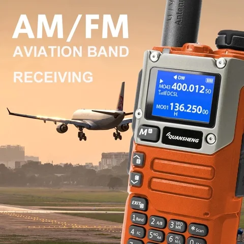 Quansheng UV-K5(8) оранжевый двухсторонний радиоприемник