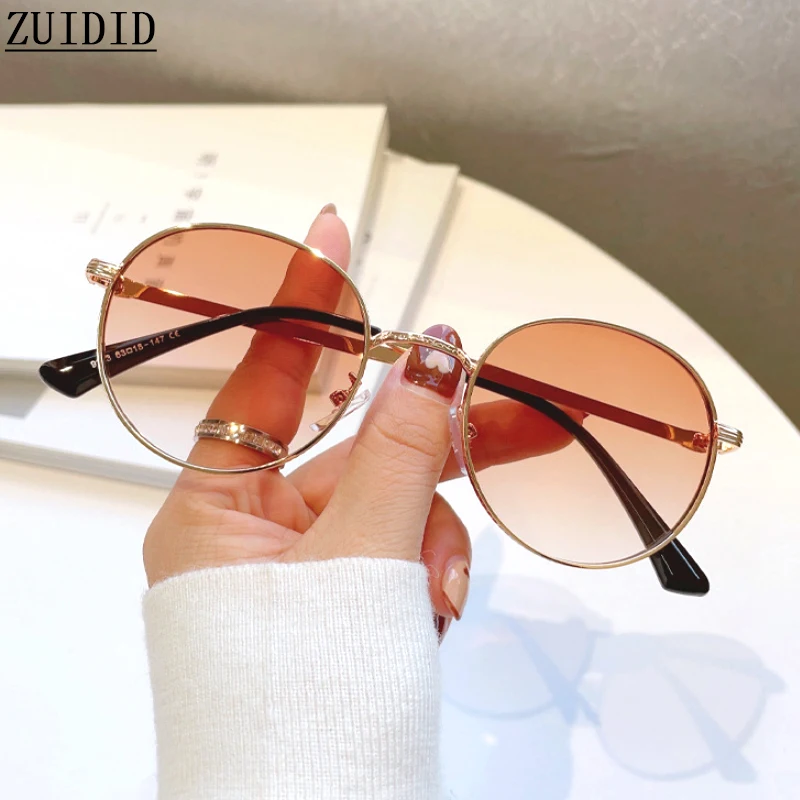 

Pretty Sunglasses Women 2023 Round Fashion Glasses Luxury Shades Vintage Lunette De Soleil Femme Gafas De Sol Mujer Lentes Sun