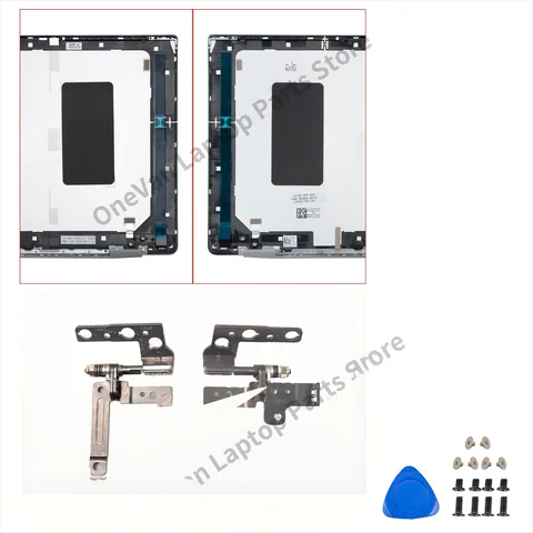 Металлическая крышка для Inspiron 14 5490 5498 серебристого цвета