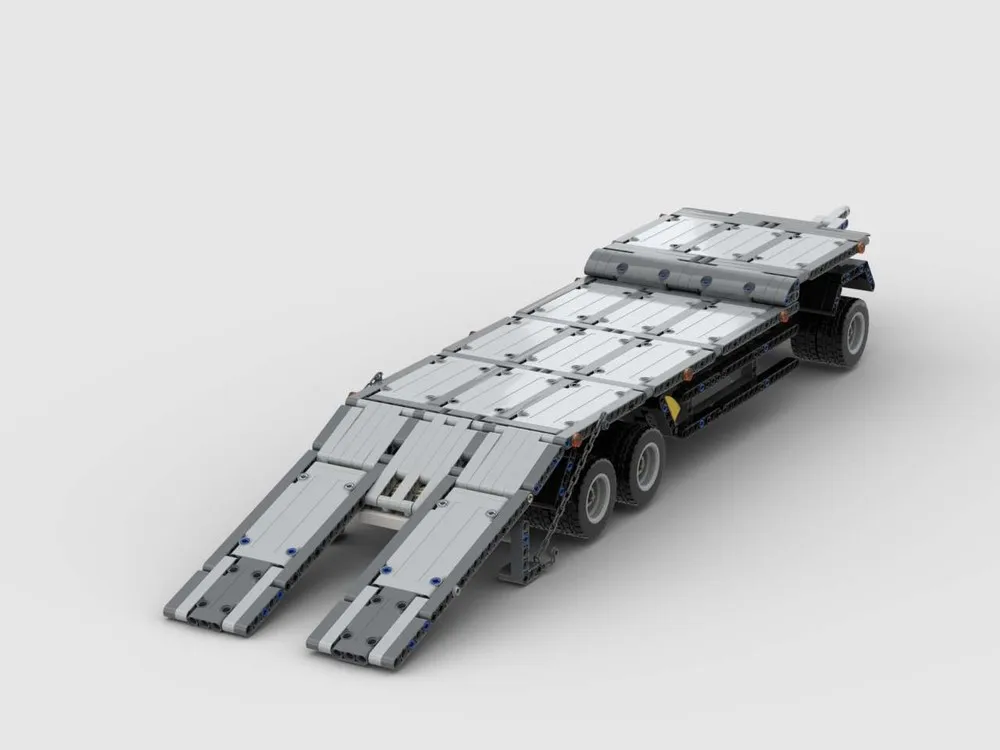 Фото НОВИНКА: Конструктор MOC-5890, 4812 деталей, длинный грузовик-транспортер, детские строительные блоки MOC, супер-гоночный автомобиль 8 Sports Car, сборная игрушка, настольное украшение №3