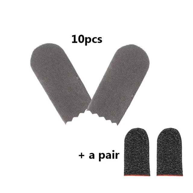

Phone Fingertip Gloves Finger Sleeve Tablet Screen Touch Gloves Nylon Sweat Proof Mobile Gaming Finger Cover
