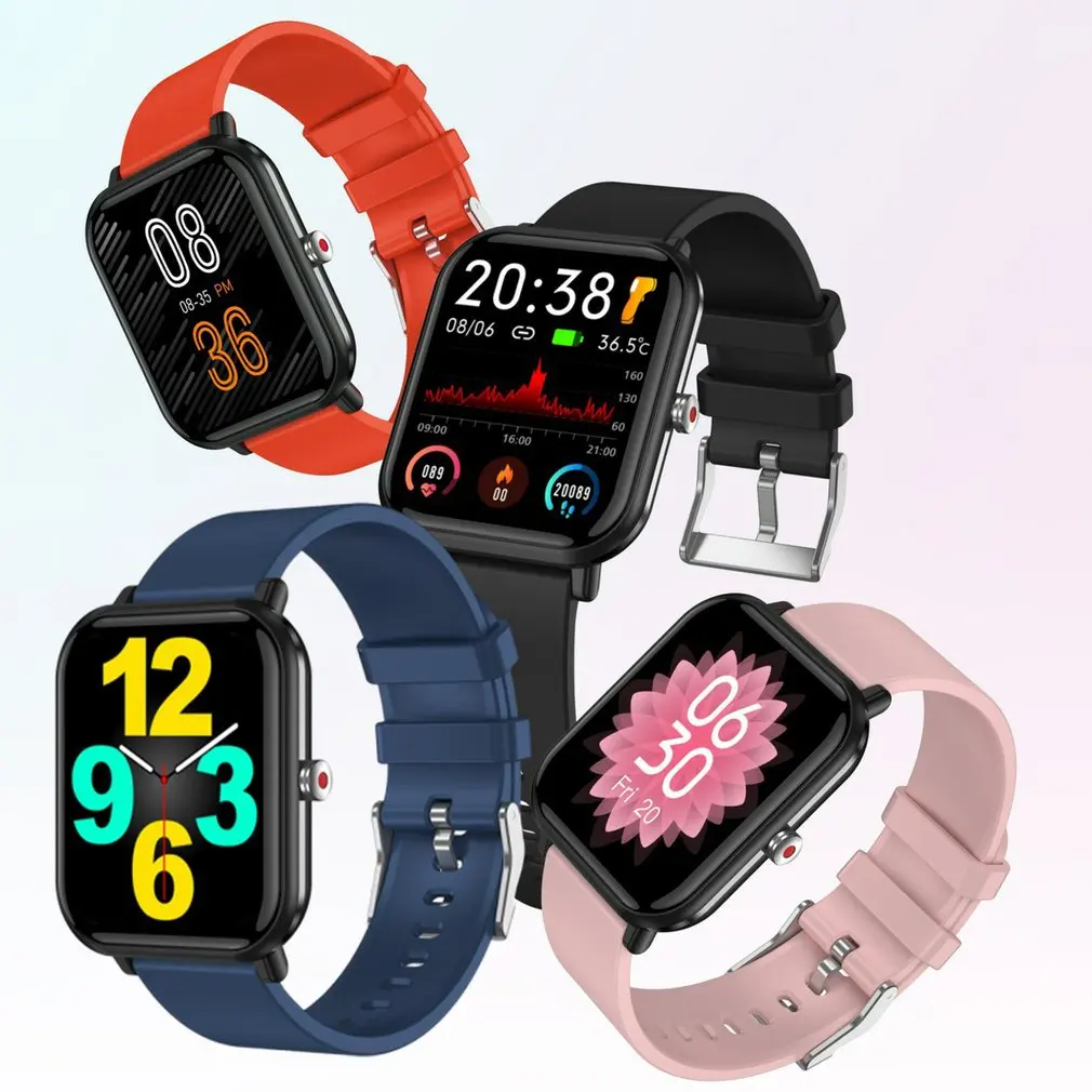 

Q9PRO 2021 Smart Watch Men Waterproof Women Smartwatch Sport Modes Temperature Fitness Tracker Watch