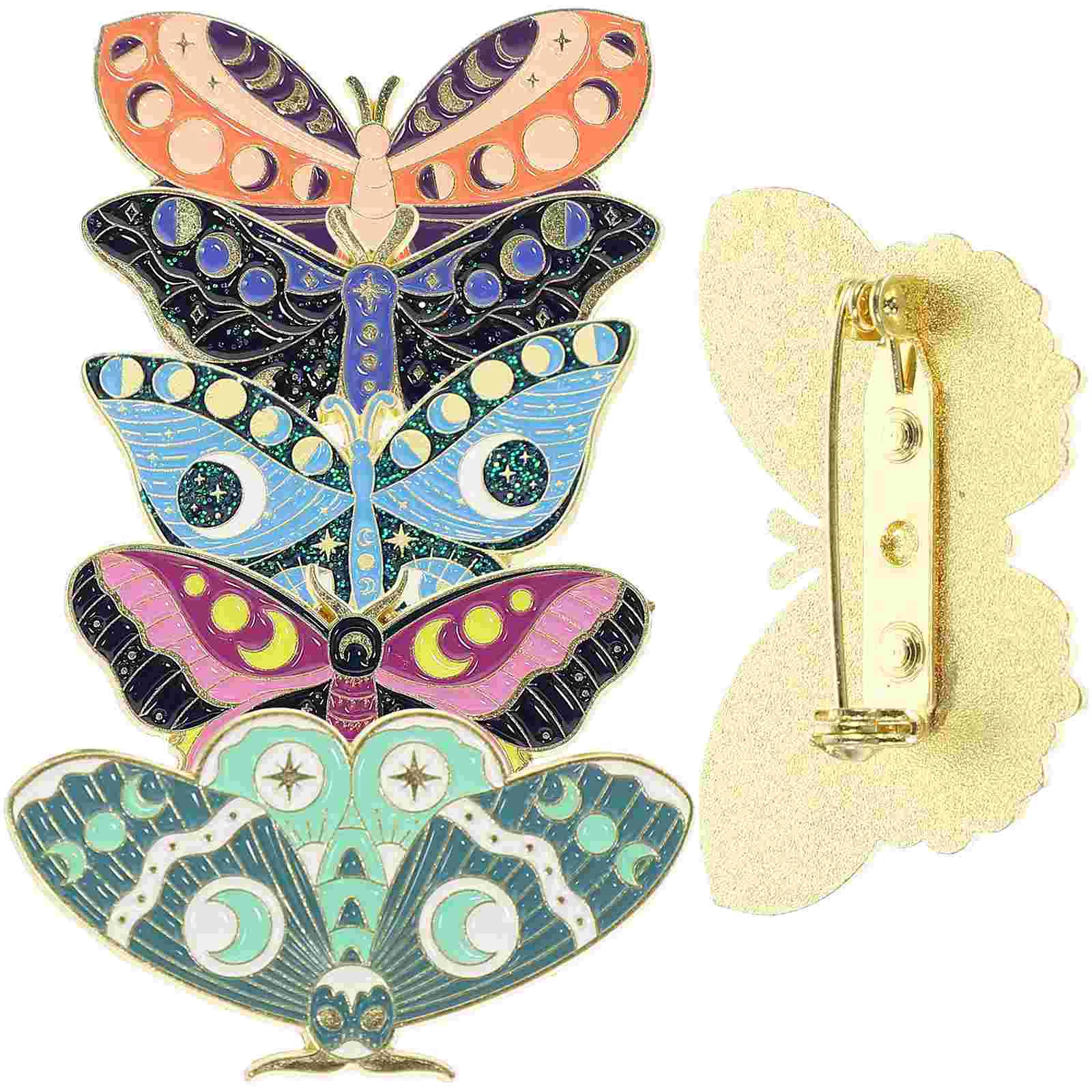 

Pin Brooch Enamel Lapelbackpacks Brooches Badge Insect Steampunkbutterflies Jewelry Decorativebadges Horror Backpacklabel Shaped