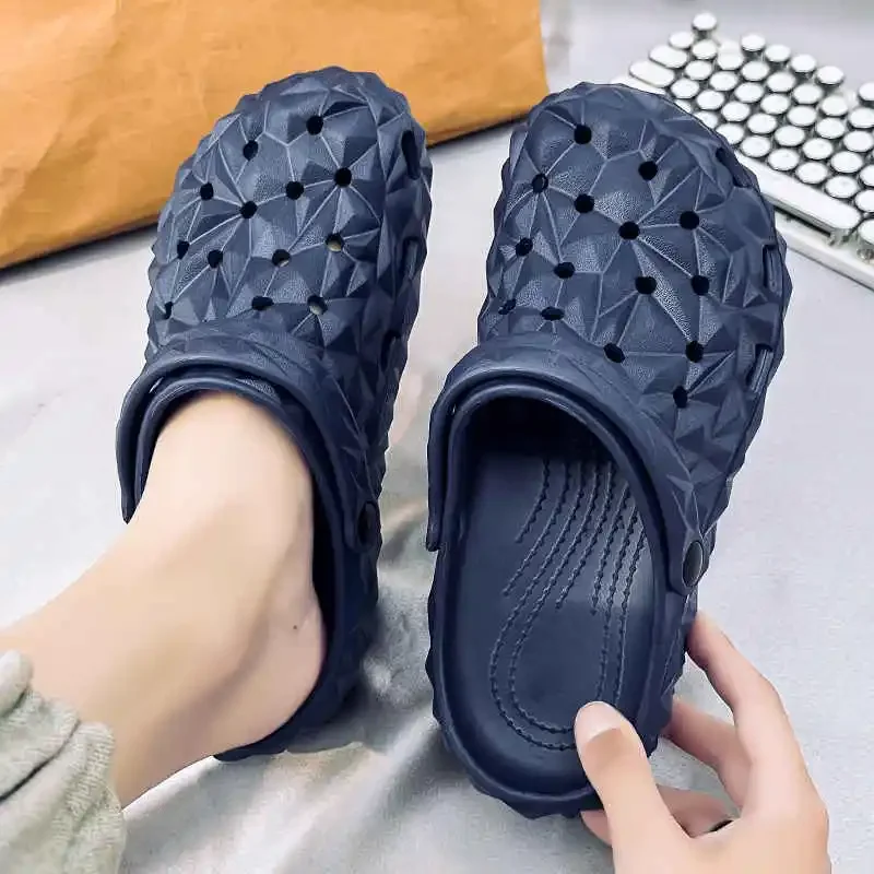 

Bodybuilding Men Slippers Non-Leather Casual Shoes Men's Without Lacing Male Sneakers Soft Outsole Sandals For Children Tennis