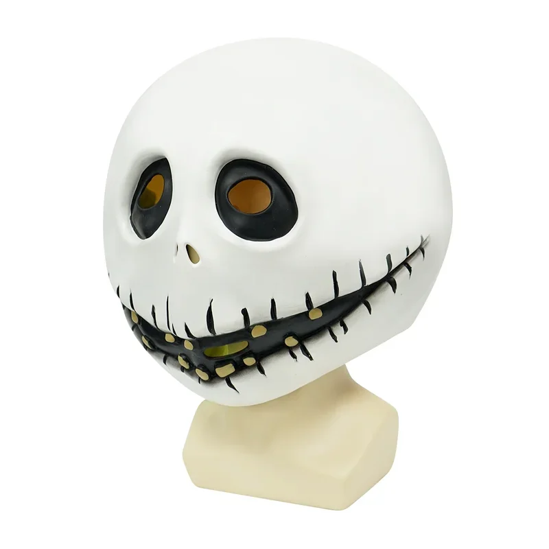 Новинка латексная маска Кошмар перед Рождеством Джека костюм на Хэллоуин