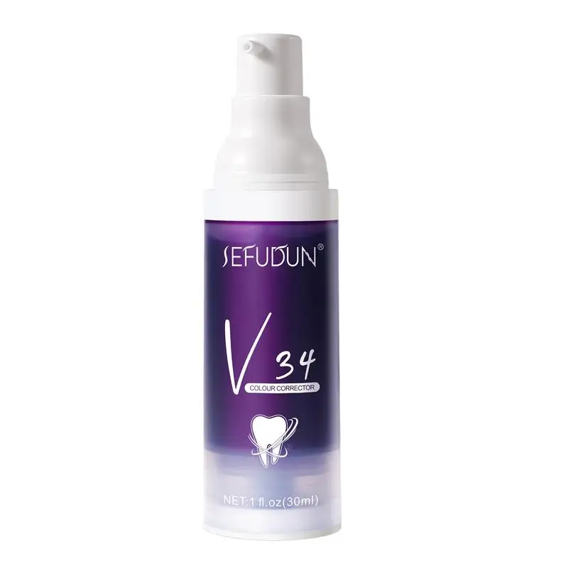 

Remove Stains Care Toothpaste Teeth Colour Corrector Teeth Mouth Breathing Freshener Whitener Sensitive Teeth Toothpaste 30ml