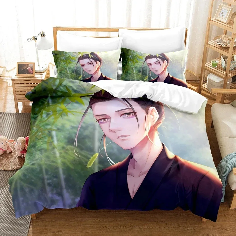 Аниме The Outcast Under One Person Комплект постельного белья пододеяльник комплект