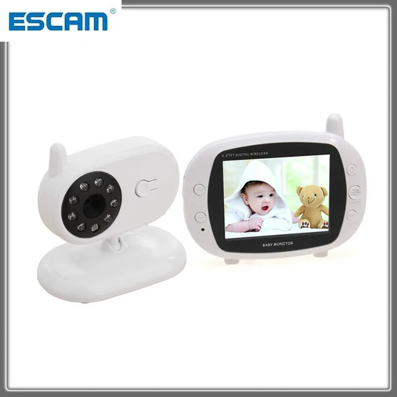 BM-850 3.5 inch Wireless Baby Monitor Electronic Baby Video 2 Way Audio Nanny Camera Night Vision Temperature Monitor Hot ESCAM