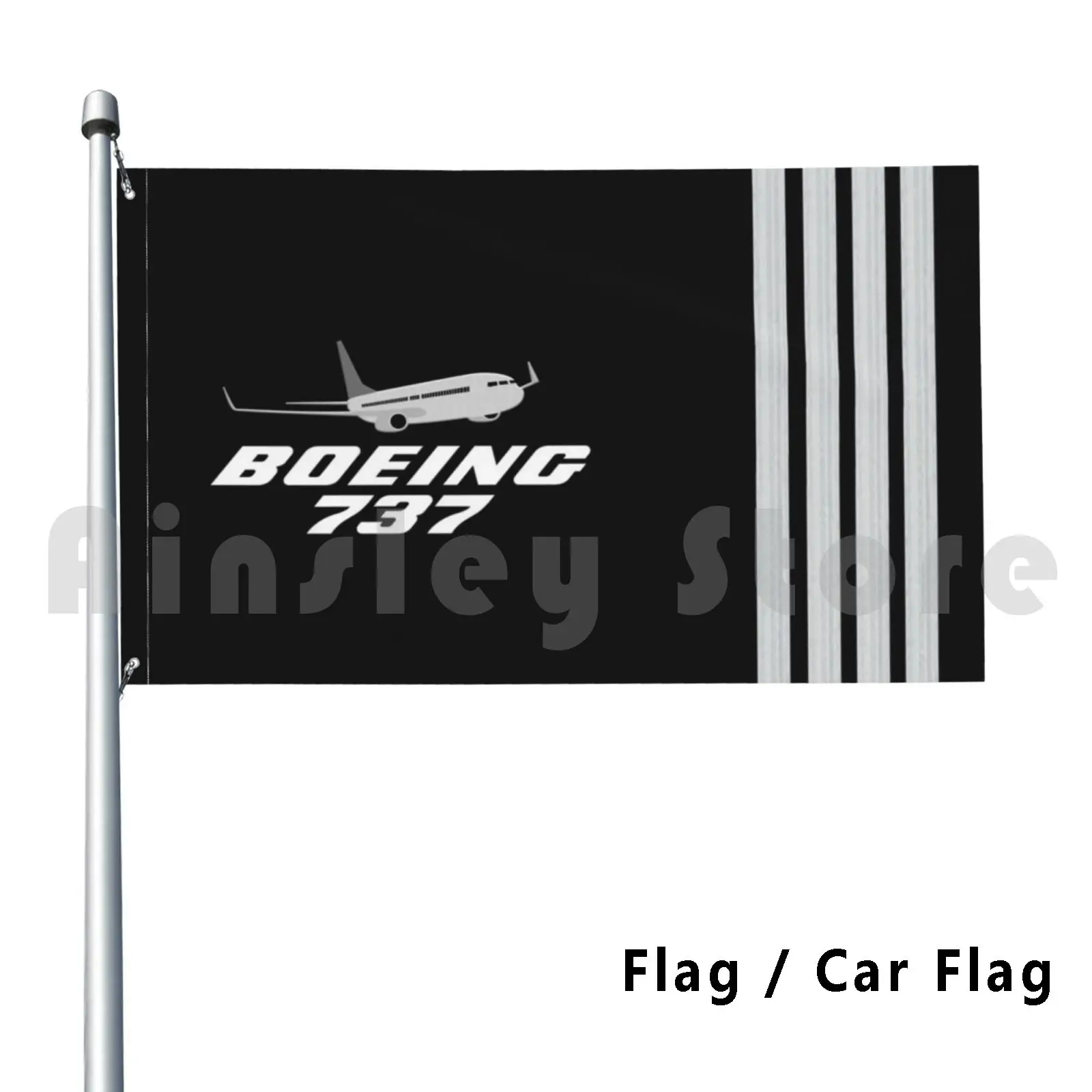 

Boeing 737 Stripes Outdoor Decor Flag Car Flag Boeing Airbus Pilot Captain Aviation Airplane Plane Airplane Landing Takeoff