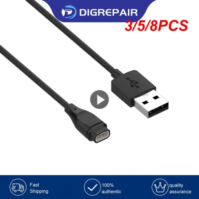

3/5/8PCS Adapter Dock Cord Fast Charging Charger Cord Cable Cable Cord Usb-c Charging Type-c Pd Fast Charging Cable 5v Black