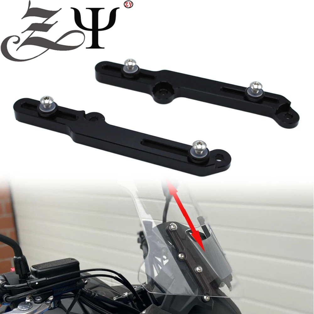 

Motorcycle Accessories Windscreen Adjusters Airflow Adjustable Windscreen Wind For HONDA NC750X NC 750X 2016 2017 2018 2020
