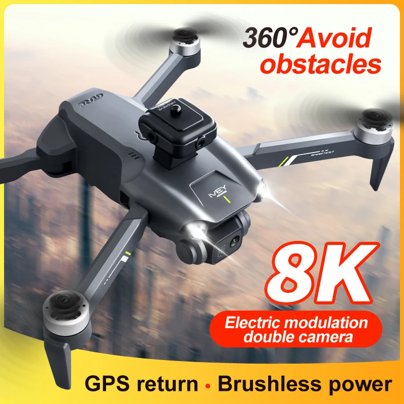 

V28s GPS мини-Дрон V28S Pro 4K бесщеточный 8K HD камера заднего вида ESC профессиональные Дроны для взрослых FPV гоночный Радиоуправляемый квадрокоптер Дрон 2000 м