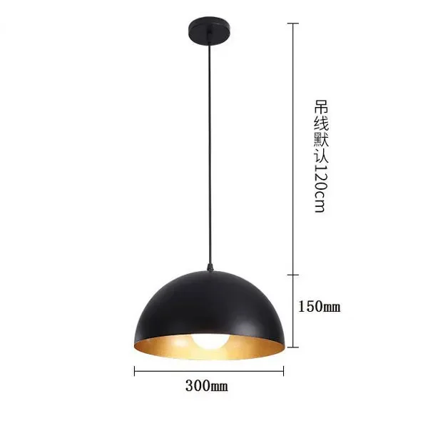 

Золотая кованая подвесная люстра