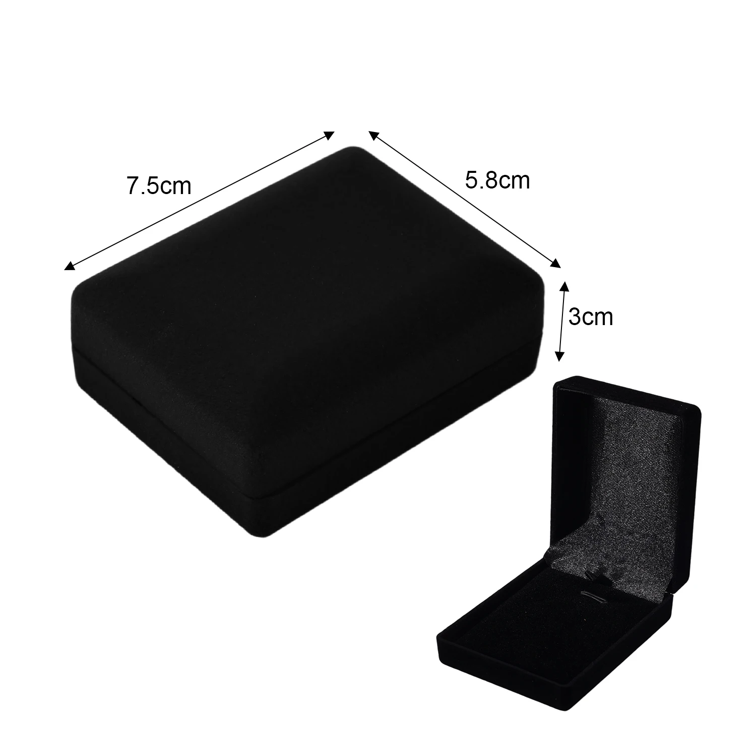 

Бархатная шкатулка для украшений