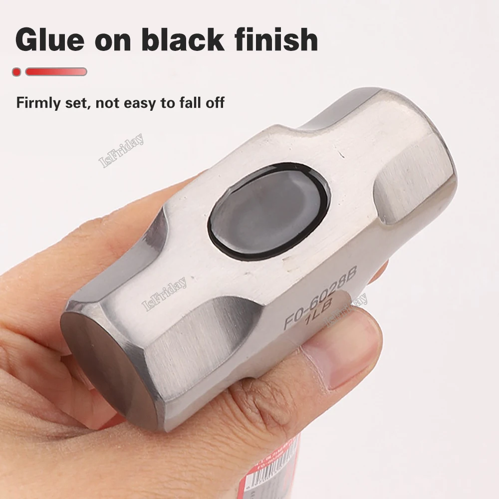 Маленький восьмиугольный молоток из высокоуглеродистой стали с короткой ручкой