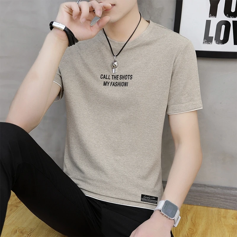 

Футболка мужская универсальная с коротким рукавом и круглым вырезом