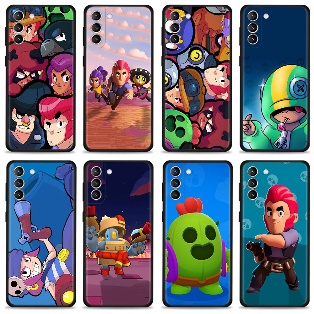 

Coque Thin For Samsung S8 S10 S20 FE 2022 S10e S7 S21 Plus S9 S22 Ultra 5G Shining Stars