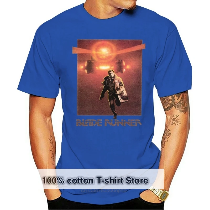 Blade Runner v7 T shirt white movie poster all sizes S-5XL