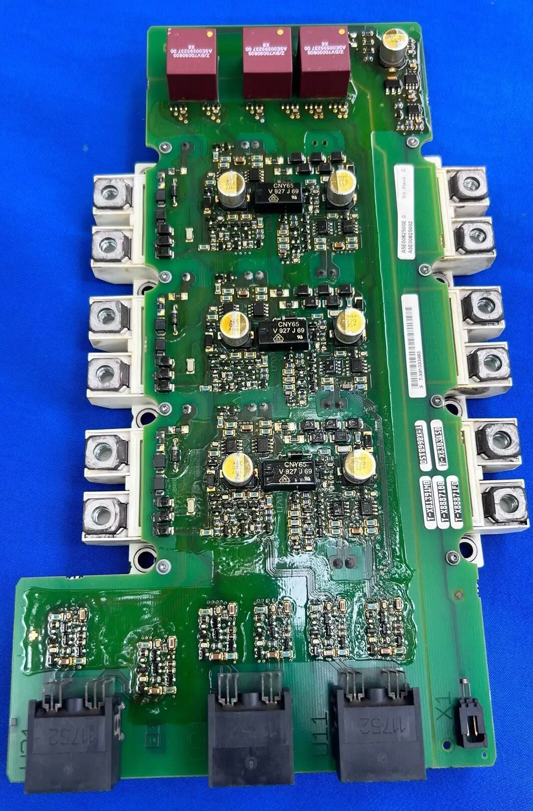Фото Плата управления частотным преобразователем серий MM430/MM440 A5E00825001/A5E00825002 с оригинальным модулем FS450R12KE3_S1 №2