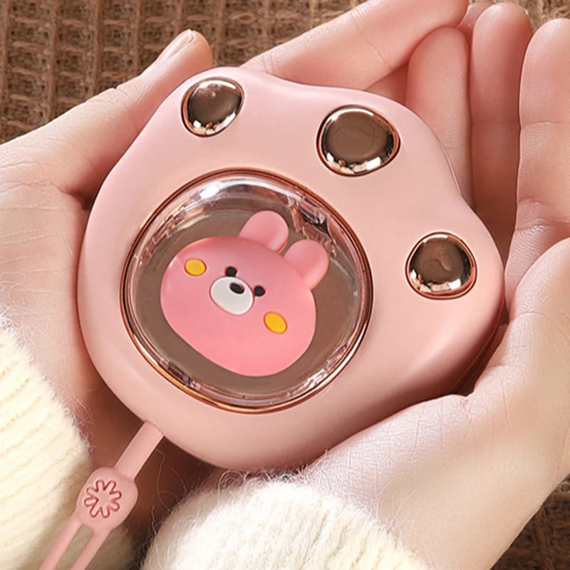

Electric Portable Hand Warmer 2400 Mah Usb Charge Power Bank Pocket Hand Warmer Digital Display Multi-Function Pocket Winter New