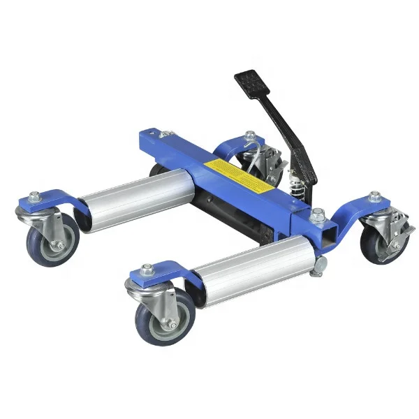 

12" Aluminum Hydraulic vehicle positioning jack Lift Dolly car dolly