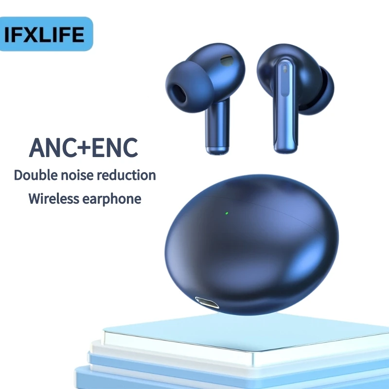 

IFXLIFE New XY70 Wireless Bluetooth Aarphone with Active Noise Reduction and Call Noise Reduction Functions In-Ear Headphones