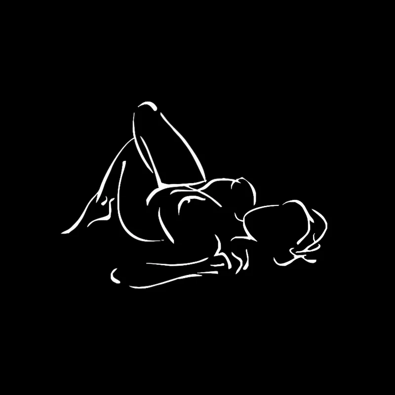 Сексуальная красота обнаженная девушка Личность наклейка на автомобиль