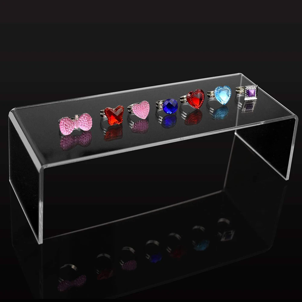 

5Pcs/Set Acrylic Display Stand 5Size Jewelry Showcase Storage Rack For Figure Collection & Home Decor Perfume Jewelry Display