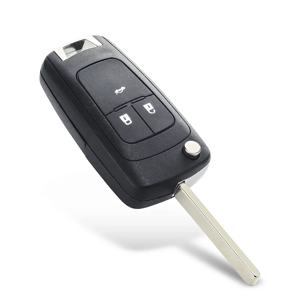 KEYYOU 1 шт. новый для Chevrolet Cavalier Aveo 2020 брелок HU100 лезвие 2/3 кнопки складной чехол