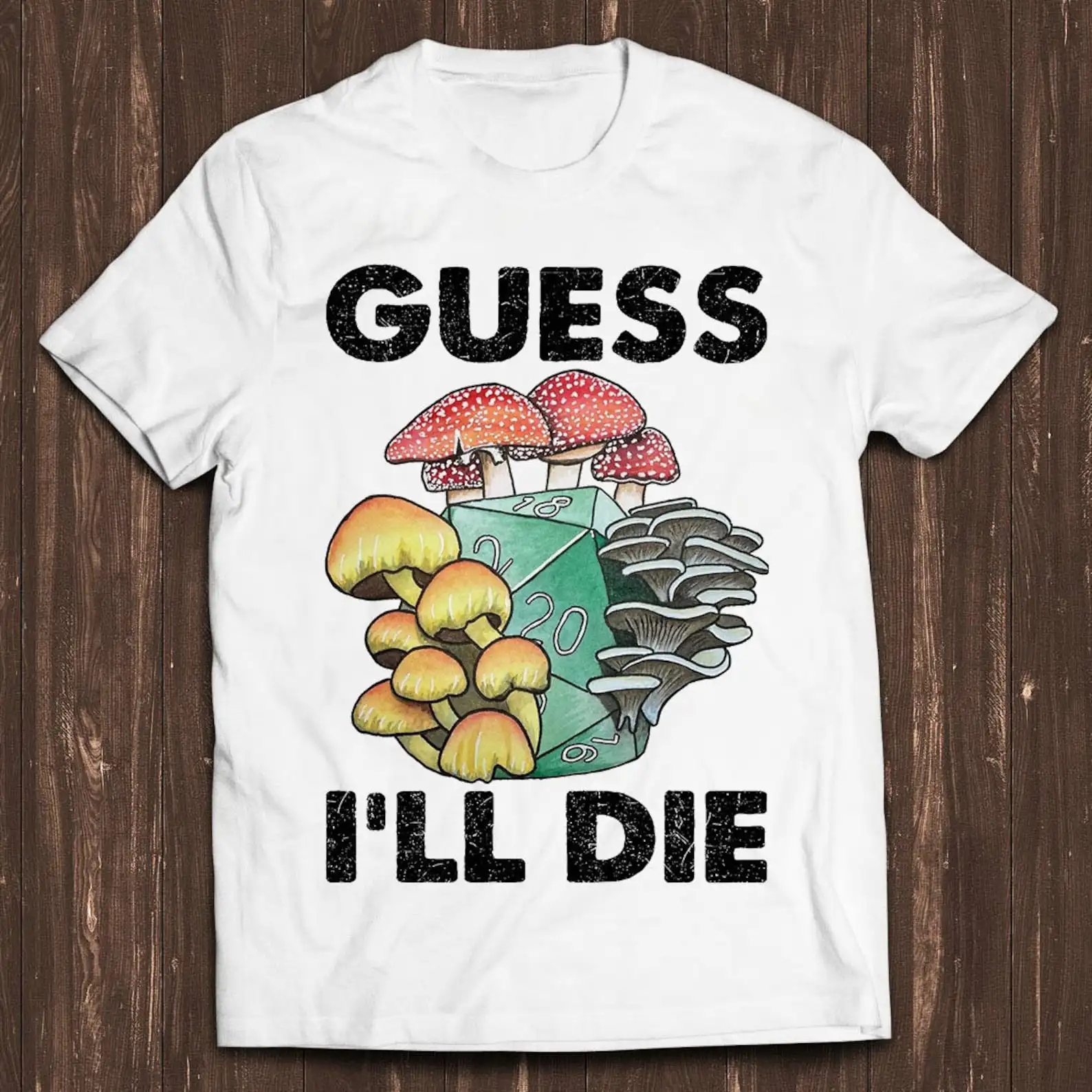 Волшебный гриб DND I ll Die D20 ретро геймерский культовый мем фильмы музыка крутой