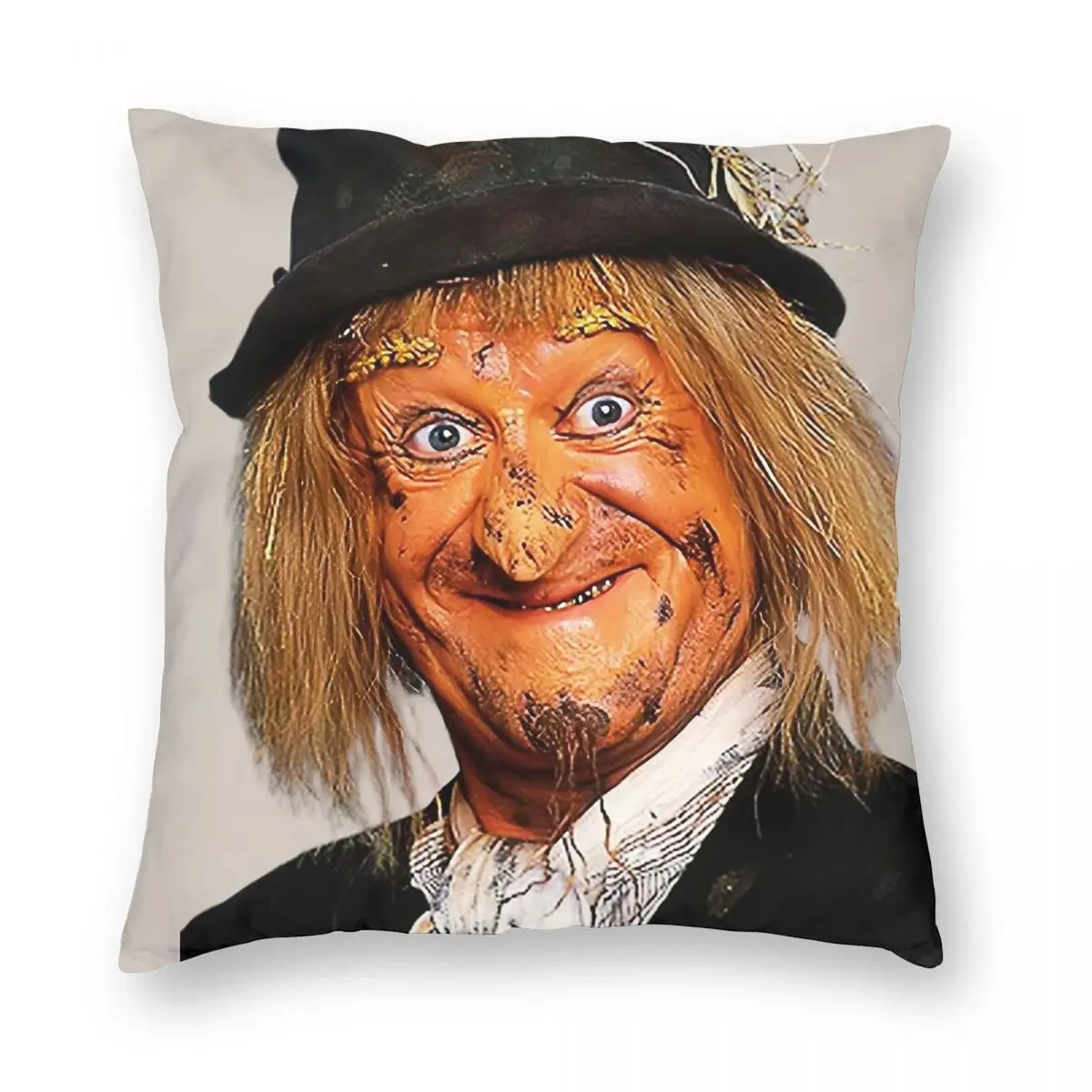 Наволочка Worzel Gummidge квадратная из полиэстера и льна