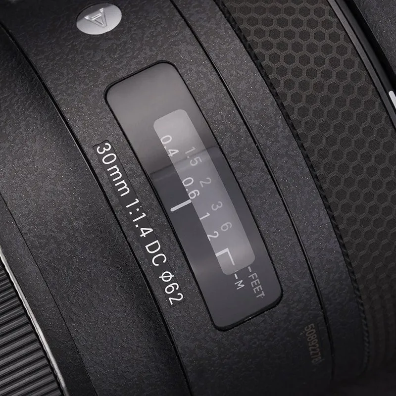 Для Sigma 30 мм F1.4 DC HSM художественная Наклейка Виниловая пленка для объектива камеры