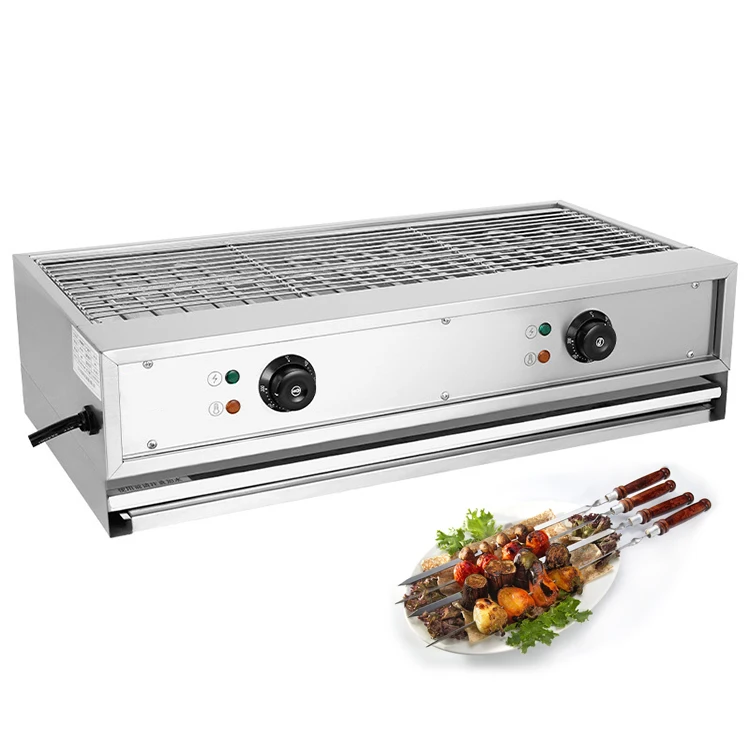

Indoor Smokeless Electric BBQ Grill Electric Barbecue Grill Machine