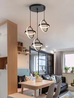 Industrial style personality creative lighting simple home three-headed bar lamp fashion Nordic bar restaurant table ball lamp