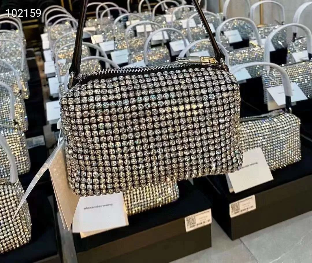 2022 aw New Rhinestone Bags for Women Handbags Diamonds Shoulder Bag Purse Ladies Female Crossbody Sac A Main Femme Bolso Mujer