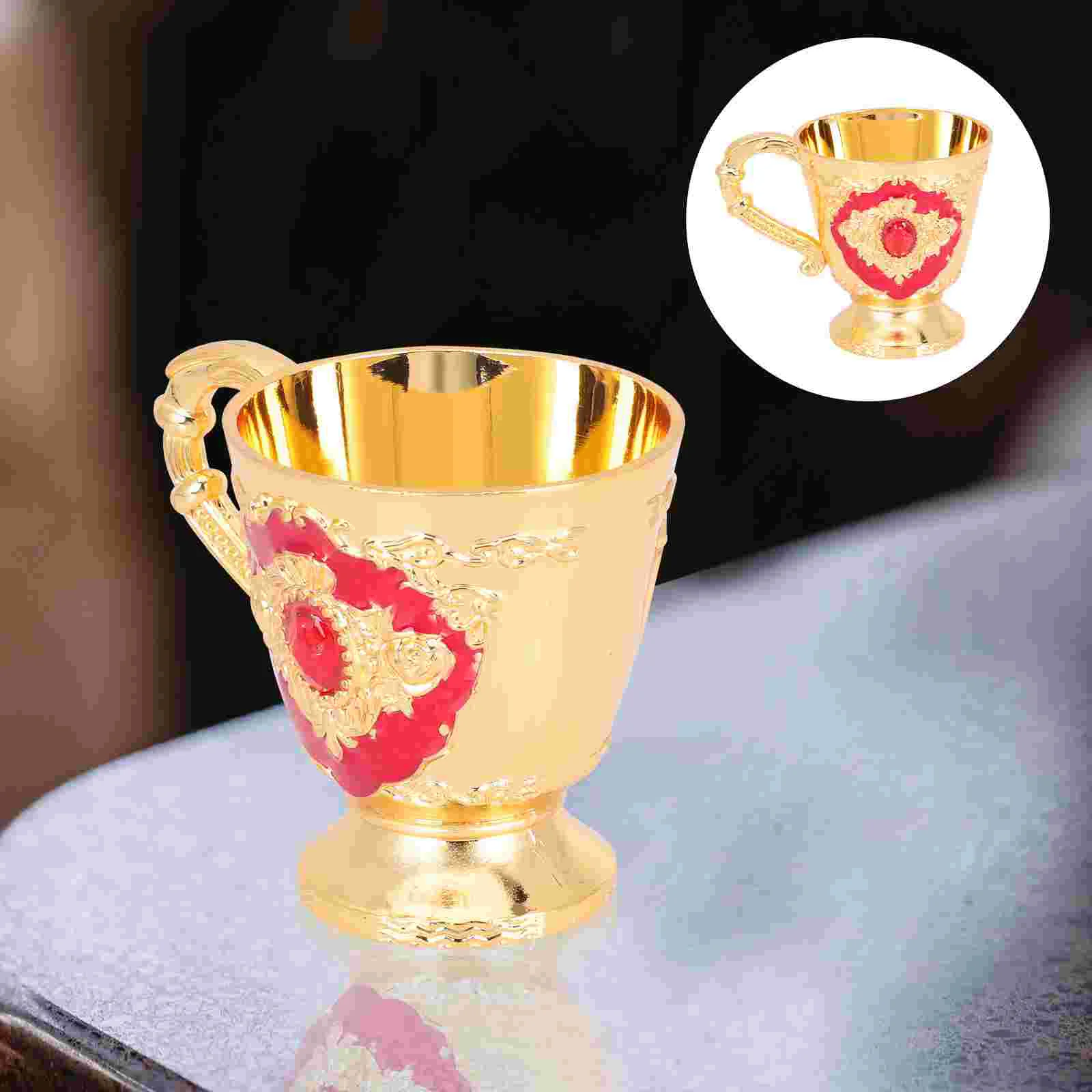 

European Style Cup Metal Cup Toast Cup for Home Party Bar